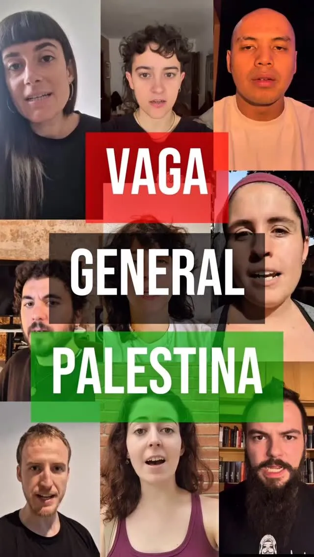 ✊ VAGA GENERAL PER PALESTINA 🇵🇸

Des de Rodautors manifestem el nostre recolzament a Palestina i denunciem un acord de pau que no ha portat cap pau
 🕊️❌

💔 No podem quedar-nos de braços creuats sabent que seguim perdent vides innocents, i per tant, ens sumem a la vaga d’aquest dimecres 15 d’octubre 📆

Ens veiem als carrers. 

Visca Palestina lliure 🍉

#PalestinaLibre
#FreePalestine
#CeasefireNow
#StopTheGenocide
#vagaperpalestina